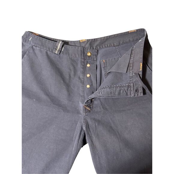 Men's drawstring blue casual pants 34x32 - Picture 4 of 7